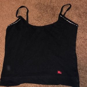 Burberry black cami tank top